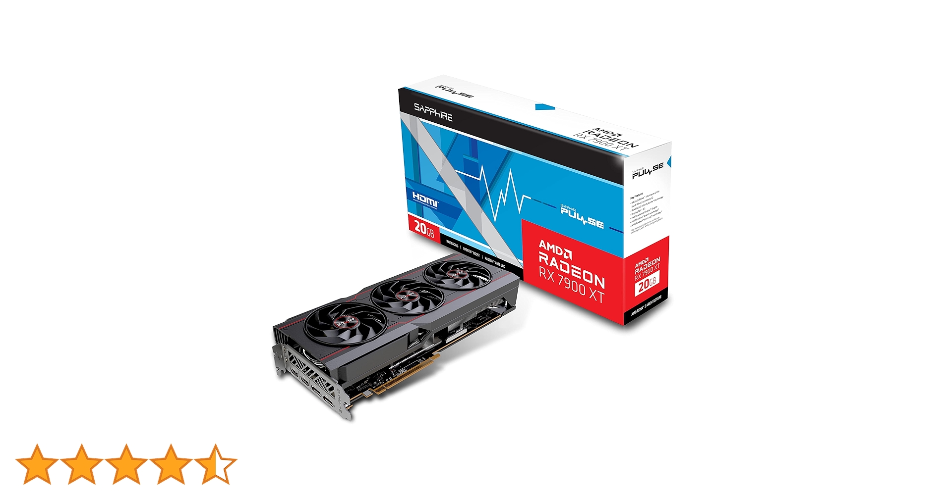 Sapphire 11323-02-20G PULSE AMD Radeon RX 7900 XT Gaming